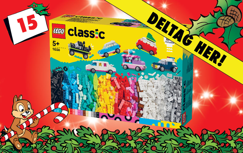 15. december – LEGO® Classic kreative køretøjer!