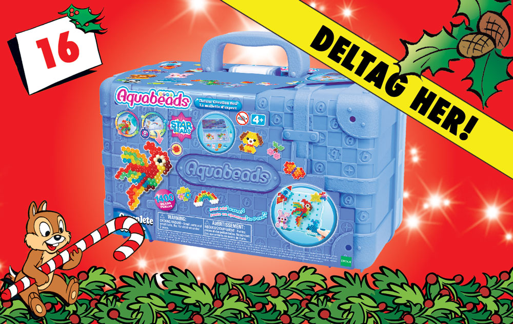16. december – vind Aquabeds deluxe creation box!
