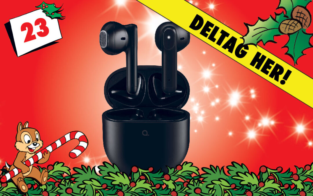 23. december – vind trådløse høretelefoner!