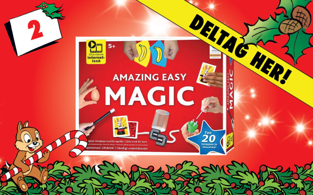 2. december – vind trylleæske med 20 tricks!