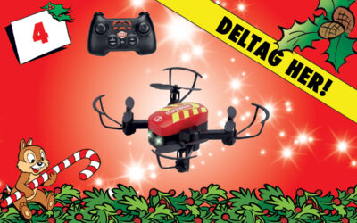 4. december – vind en fjernstyret drone!