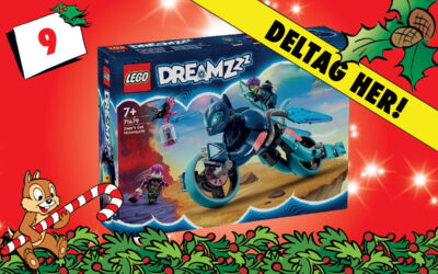 9. december – vind Zoeys kattemotorcykel,fra LEGO® DREAMZzz™!