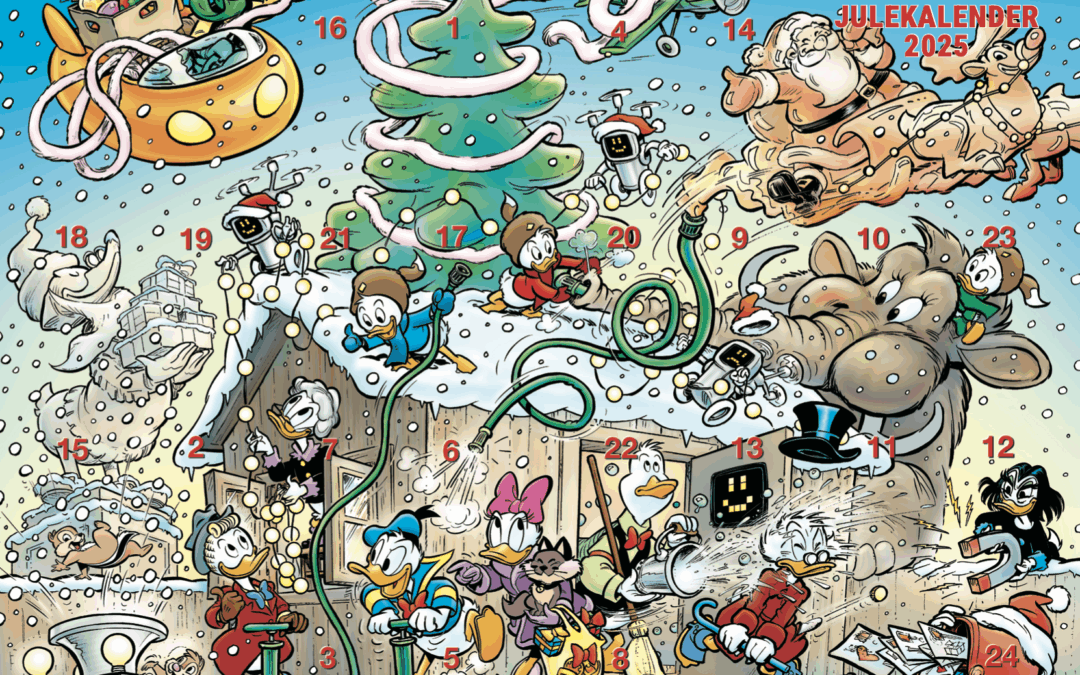 Her er vinderne i årets julekalender