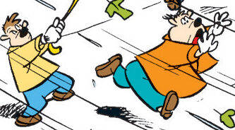 Du gådeste: Bandit i blæsevejr