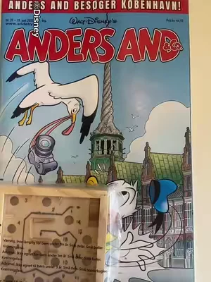 📢 Anders And er i KØBENHAVN! 🇩🇰 I det nye Anders And & Co. nr.